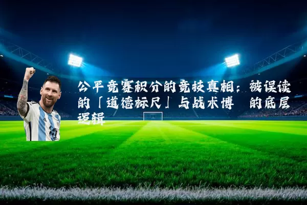 公平竞赛积分的竞技真相：被误读的「道德标尺」与战术博弈的底层逻辑